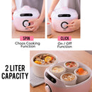 idrop 2L Multifunction Kitchen Electric Ceramic Large Slow Stew Pot