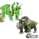 idrop Triceratops Dinosaurs Foam EVA Building Block Toy Set For Kids And Children