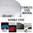 idrop 32cm Multi-Layer Stainless Steel Kitchenware Soup & Steam Pot