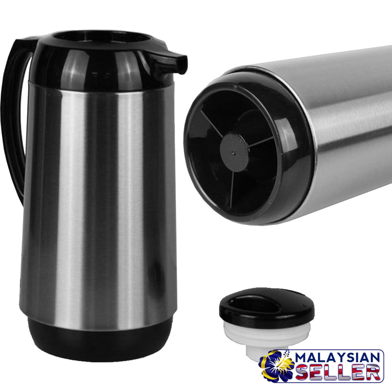 idrop 1.8L Portable Outdoor Stainless Steel Drinking Thermos Flask Water Jug
