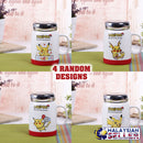 idrop POKEMON - 500 ml Cute Design Ceramic Cup with Stainless Steel Lid Cover and Handle