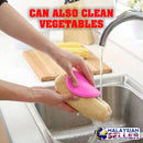 idrop Multipurpose Silicone Sponge Scrubber with Soft Bristles