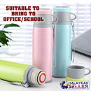 idrop 500 ml Trendy Portable Stainless Steel Vacuum Thermal Flask With Cup