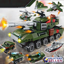 idrop Modern Army Vehicle Toy Set Building Block Toys