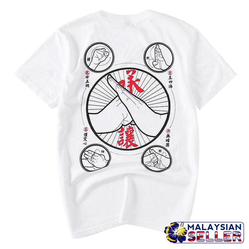 idrop TOLLO - Martial Arts Painted Sukajan T-Shirt Japanese Street Fashion