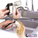 idrop Fruit Vegetable Cleaning Brush Snap-On Sink Sprayer Scrubber Attachment