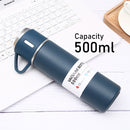 idrop Stainless Steel Portable Travel Sports Thermal Insulated Water Bottle with Lid Cup