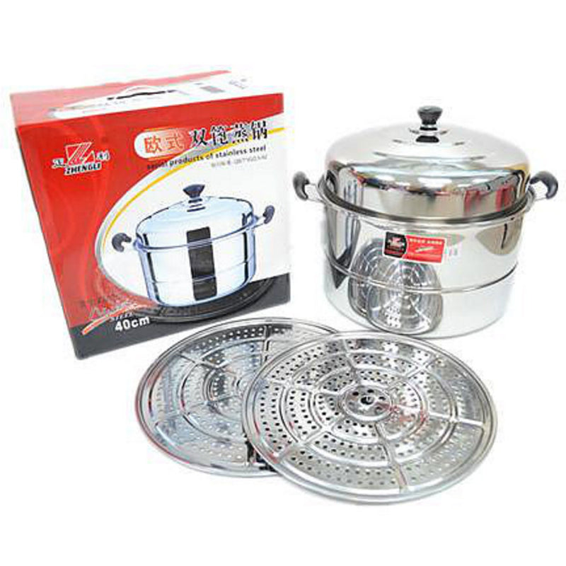 ZL0340 40cm Double Layer Steamer