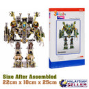 idrop 106 Pcs 3D Educational Puzzle Paper Craft Foam EVA Transformers Devastator Toy Set [ 566-B ]