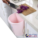 idrop Portable Hanging Eco-Friendly Wheat Straw Trash Garbage Can Bin