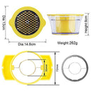 idrop 2 in1 Multifunction Cob Corn Stripper Kitchen Tools With Built-In Measuring Cup And Grater