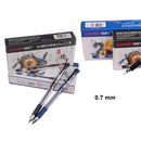 idrop 0.7 mm Quick Drying Gel Black Blue Pen Full Needle Stationary Set For Office Student