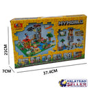 idrop 431 Pcs MyWorld Castle Warfare Colorful Creative Building Block Toy Set For Kids Children