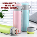 idrop 500 ml Trendy Portable Stainless Steel Vacuum Thermal Flask With Cup