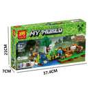 idrop 262 Pcs MyWorld Sheep Farm Colorful Creative Building Block Toy Set For Kids Children