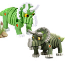 idrop Triceratops Dinosaurs Foam EVA Building Block Toy Set For Kids And Children