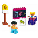 idrop 77 Pcs Livezone Classroom School Colorful Creative Building Block Toy Set For Kids Children