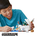 idrop 242 Pcs Minecraft Winter Colorful Creative Building Block Toy Set For Kids Children