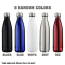 idrop 500 ml Minimal Trendy Stainless Steel Vacuum Thermal Flask