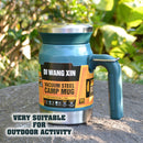 idrop DIWANGXIN - 620 ml Camp Mug Stainless Steel Vacuum Thermal Flask