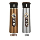 idrop 330 ml Easy Pour Stainless Steel Vacuum Thermal Flask