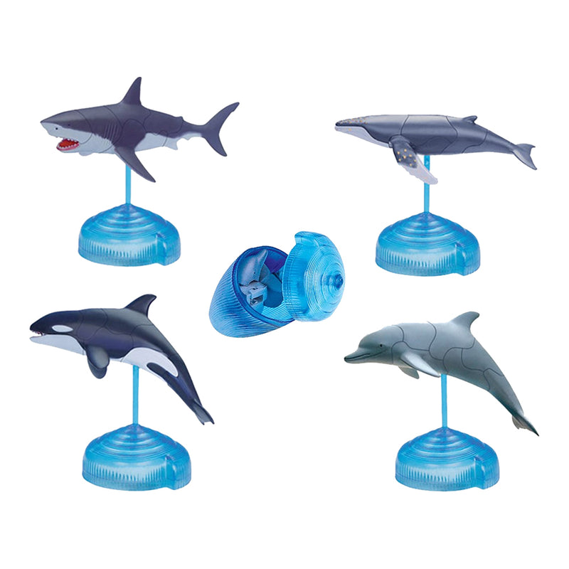 idrop Assembling 3D Puzzle Educational Egg Toy Marine Animals For Kids Children (1 EGG)