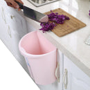 idrop Portable Hanging Eco-Friendly Wheat Straw Trash Garbage Can Bin