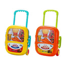 idrop Food Lunch Box Pretend Play Toy Set With Trolley For Kids Children