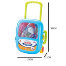 idrop Doctor Medicine Box Pretend Play Toy Set With Trolley For Kids Children