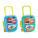 idrop Carpenter Repair Kit Pretend Play Toy Set With Trolley For Kids Children