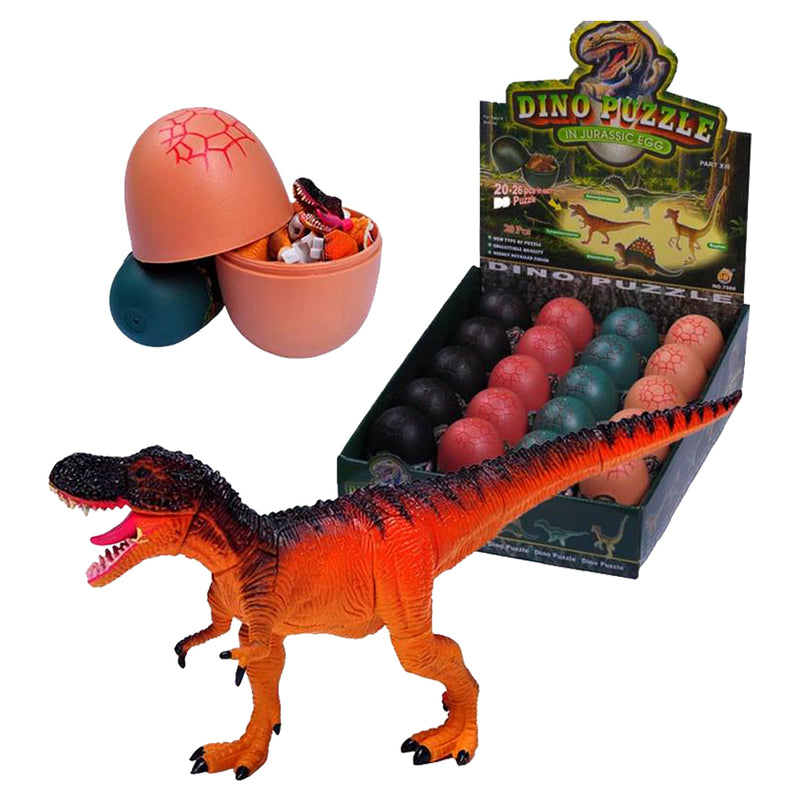 idrop Assembling 3D Puzzle Educational Egg Toy Dinosaur Worlds For Kids Children (1 EGG)