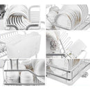 idrop Kitchen Aluminium Countertop Dishrack Tableware Storage Rack