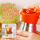 idrop 180 Degree Spin Twist Lid Oil Sauce Seasoning Storage Bottle [ 400ml ][ 1pc ]