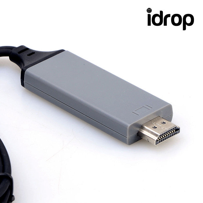 idrop HDMI AV Adapter Video Cable Cord for Apple iPad iPhone X 8 7 6 Plus 5s 6S to TV