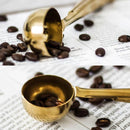 idrop 2 IN 1 Coffee Scoop Spoon & Bag Seal Clipper