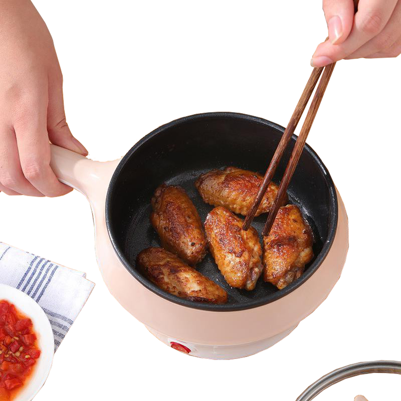 idrop 1.8L 2 Layer Multipurpose Stainless Steel Electric Nonstick Steamer Pot Cooker