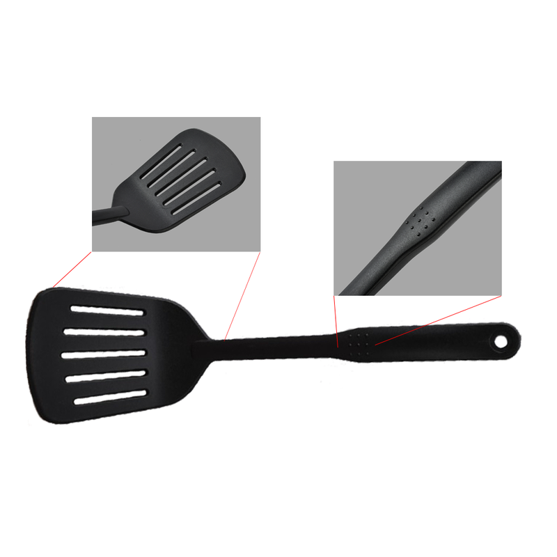 idrop High Quality Kitchenware Non-Stick Slotted Spatula for Kitchen Utensils