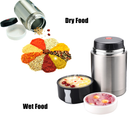 iDrop 800 ml Multipurpose Stainless Steel Portable Thermos Cup