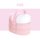 idrop Multipurpose Portable Wheat Straw Lunch Box 950ml