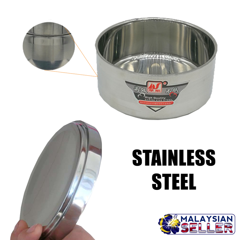 idrop Handheld Portable Stainless Steel 16 CM 2 LAYER Lunch Box Food Container