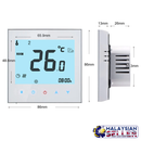idrop Programmable Digital Temperature Heating System for Warm Floor (BHT-1000-GA)