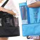 iDrop 2 in 1 Multipurpose Double Layer Waterproof Trendy Bag For Travel Picnic