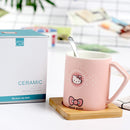 idrop KT - 400 ml Cute Design Ceramic Cup with Handle