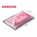idrop Multipurpose Foldable Microfiber Window Wiping Cloths Glass Cleaning Brush