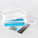 idrop Multifunction Double Deck Kitchen Draining Rack Shelf Plates Holder