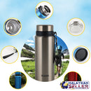 idrop 800 ml Portable Outdoor Stainless Steel Vacuum Thermal Flask