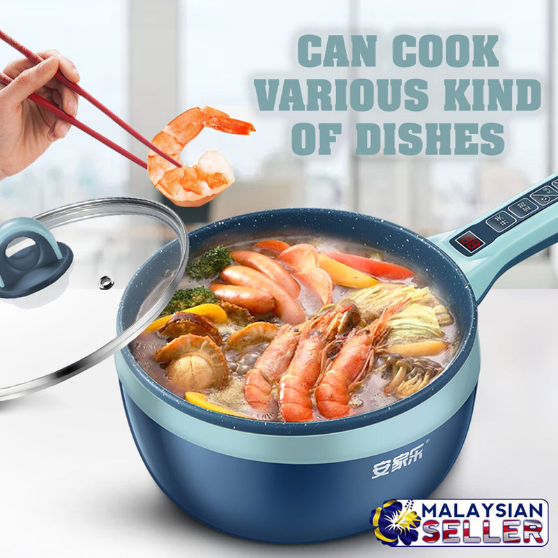 idrop 1.5L Multipurpose Electric Non-Stick Cooker Pot [ AJL-16D2 ]