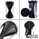 idrop MAGIC CHEF - Multipurpose Stainless Steel Spiral Twister Slicer Cutter Peeler