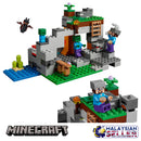 idrop 183 Pcs Minecraft Zombie Cave Colorful Creative Building Block Toy Set For Kids Children