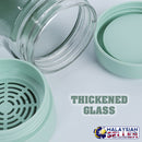 idrop 750 ml Sports Outdoor Thickened Glass Water Bottle